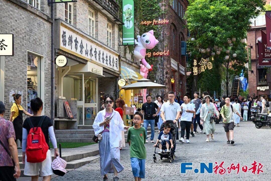商圈营业额涨了……这个假期福州上大分！开元棋牌app游客增加、文创品卖爆、(图4)